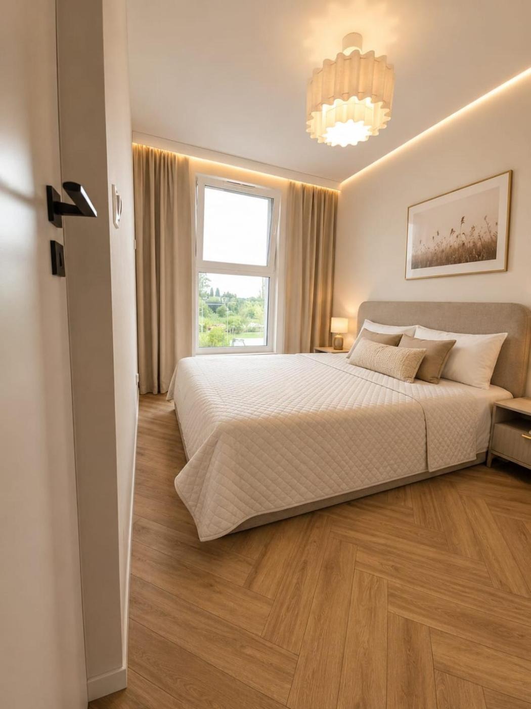 Oddzielna sypialnia — Lumier Apartment Portovo